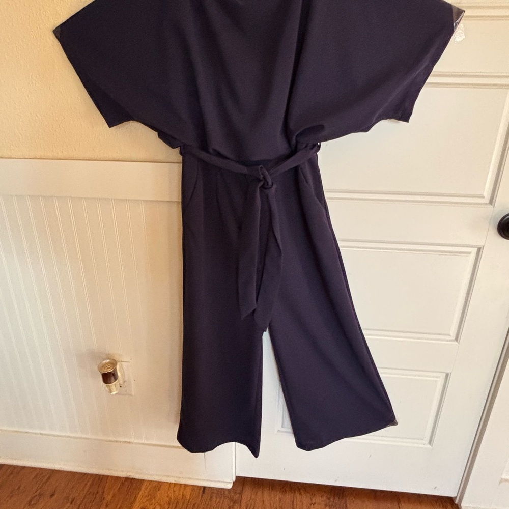 AX Paris Deep Blue Jumpsuit